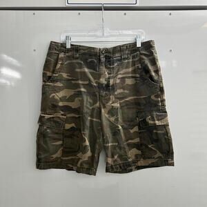 2000s Bugle Boy Camo Cargo Shorts